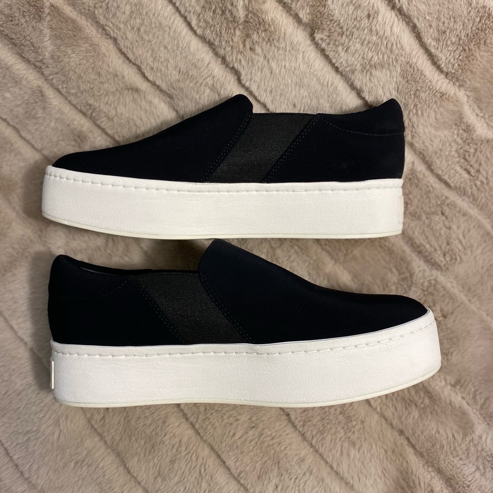 Vince black sneakers 6.5 M